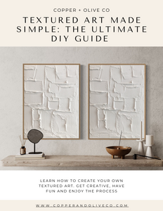 Textured Art Made Simple - The Ultimate DIY E-Guide