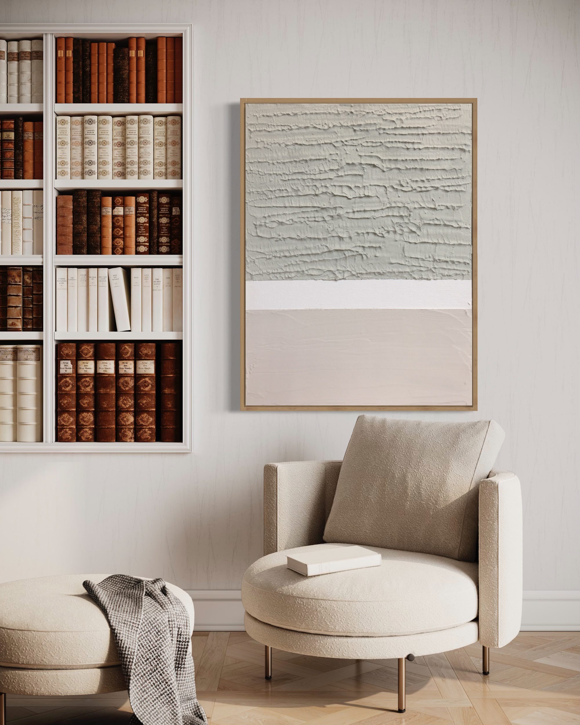 Layers - Textured Art Canvas