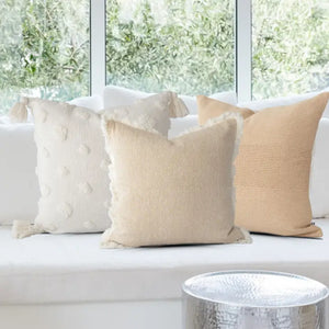 Yari Textured woven Pillow Cover