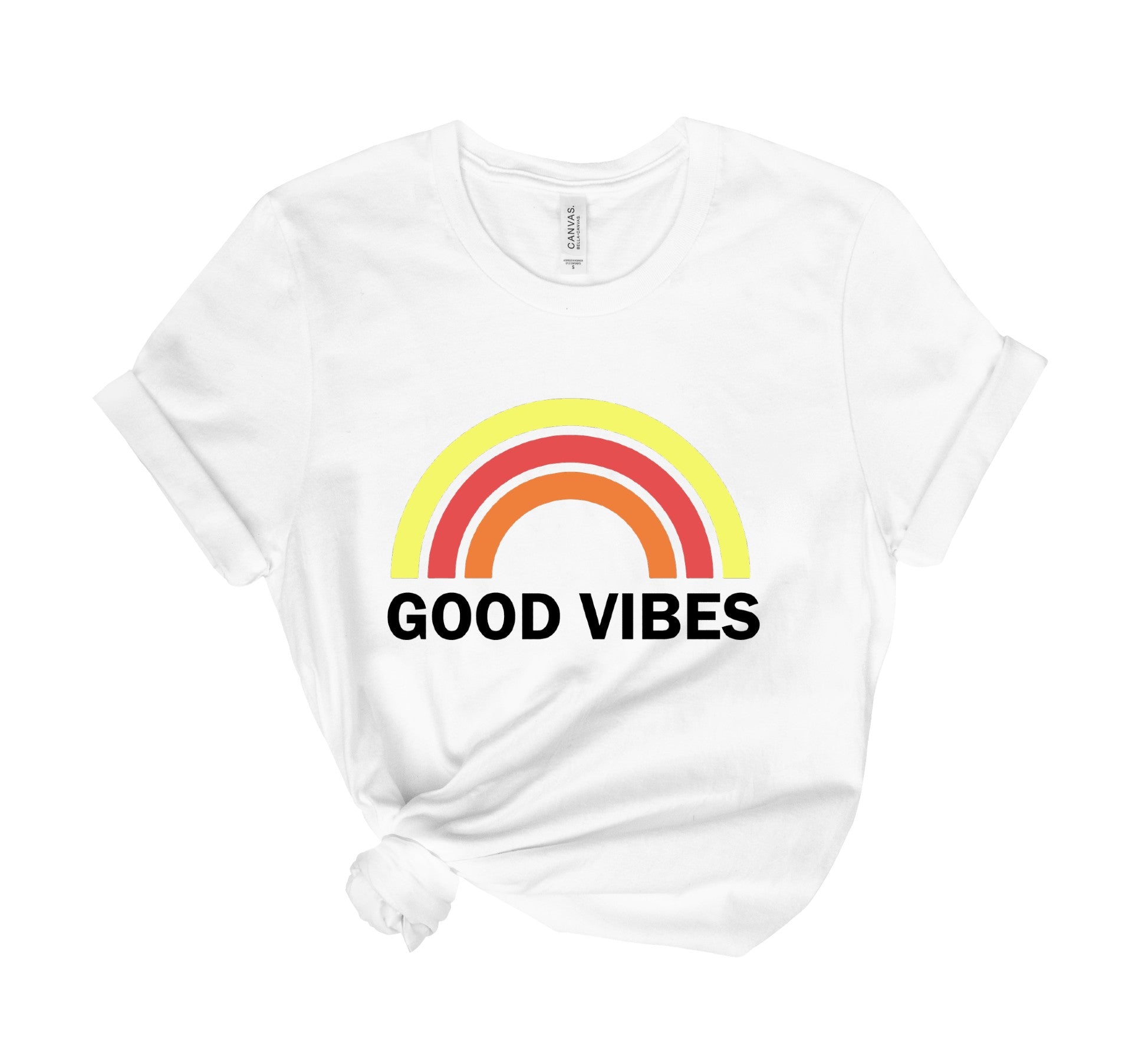 Good Vibes Non Distressed Tee Shirt