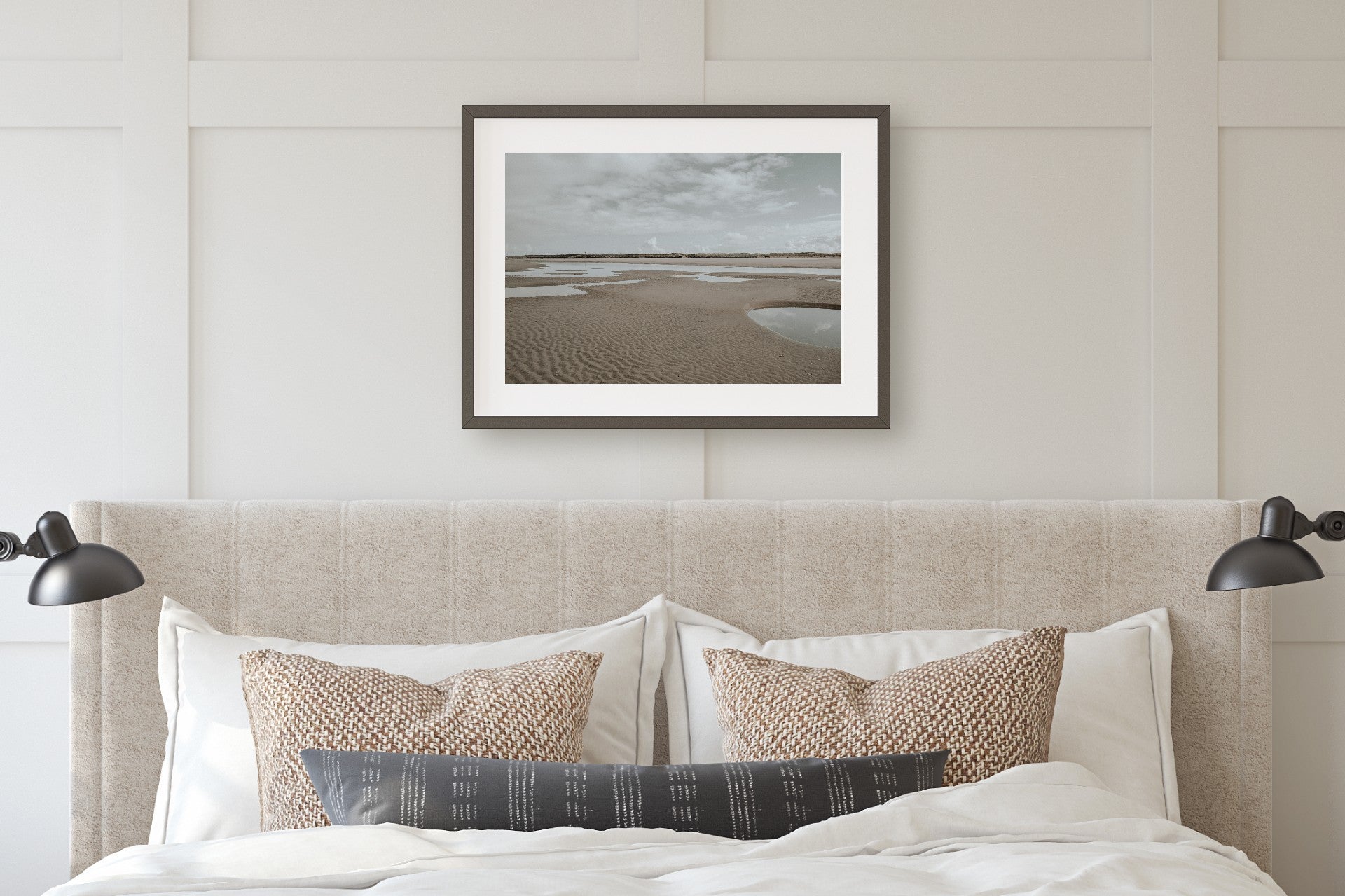 Sand Tide Pools Muted Color Print