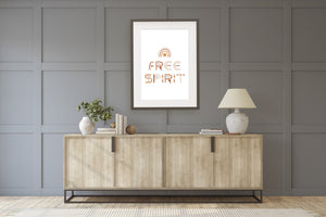 Boho Free Spirit Print