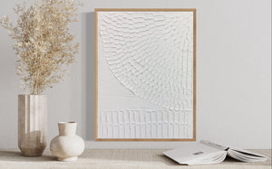 Seashells - Textured Art Canvas