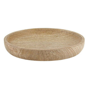 5 Inch Round Medium Wooden Bowl