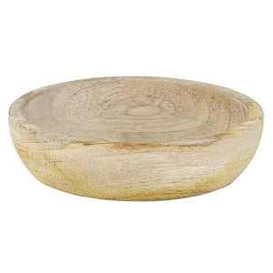 4 Inch Round Small Wooden Bowl