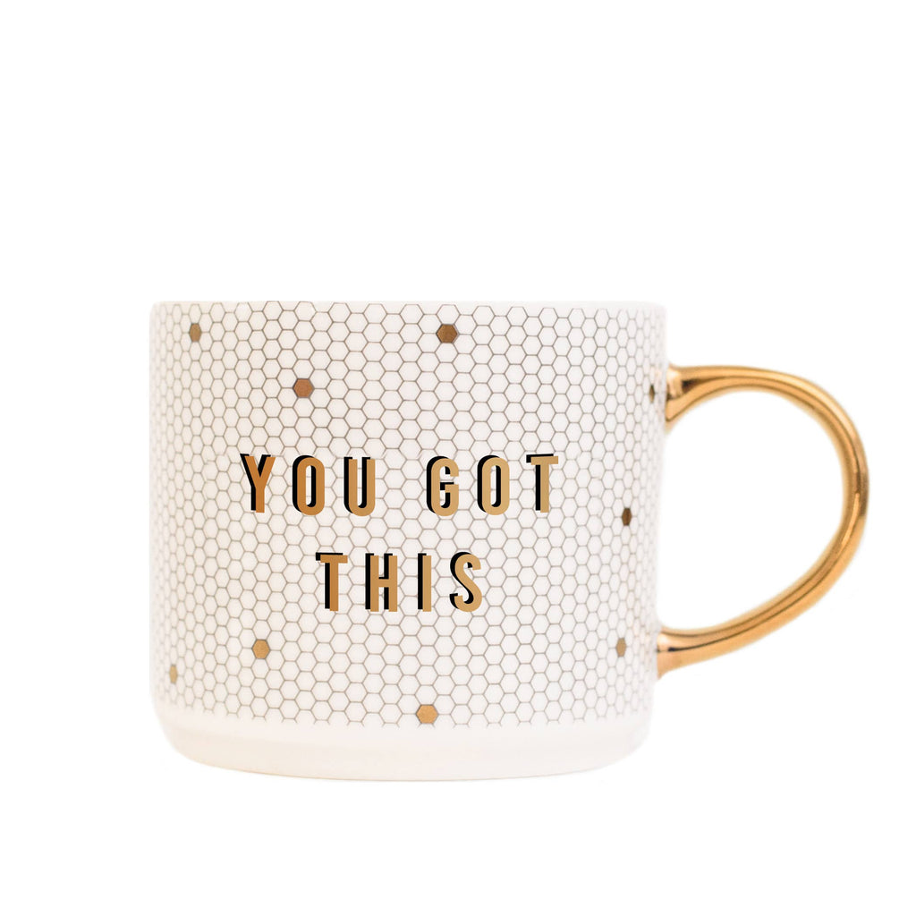 You Got This 17oz Tile Coffee Mug