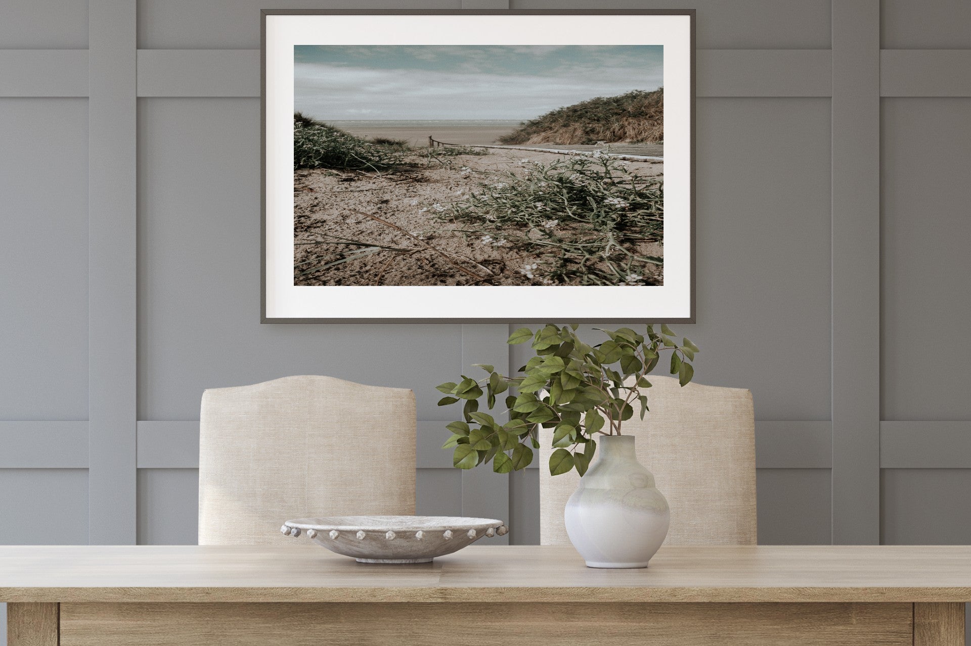 Beach Muted Color Print