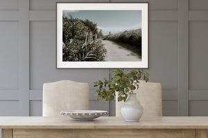 Lighthouse Trail Muted Color Print